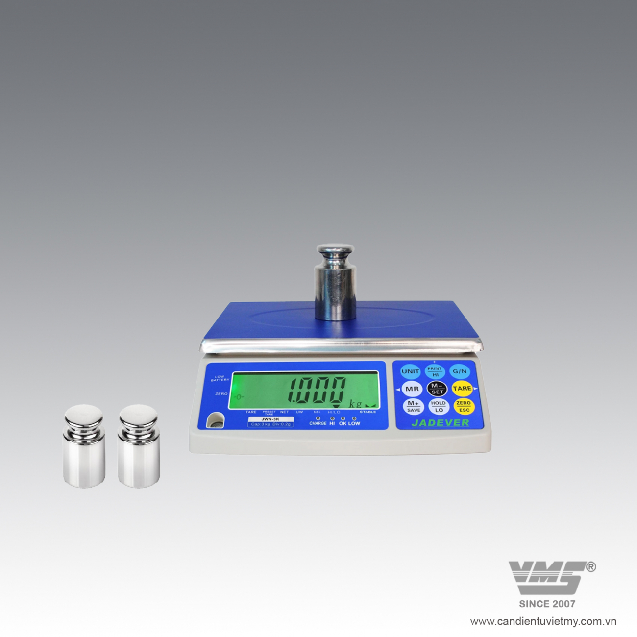 CÂN ĐIỆN TỬ 10KG - JWN 1